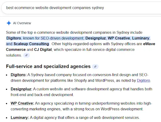 seo tips to optimise for google ai overview